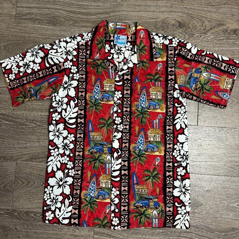 NWOT RJC  Hawaii  Shirt  Size  L (14 year )